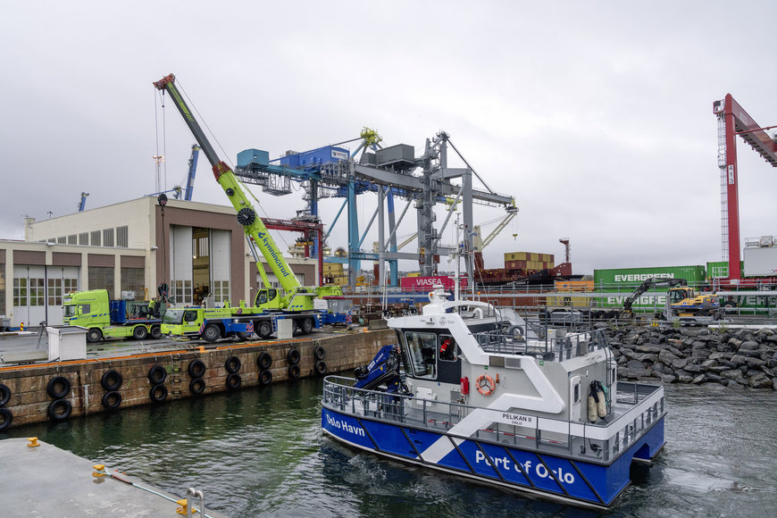 LTM 1230-5.1 – Einsatz im Hafen von Oslo